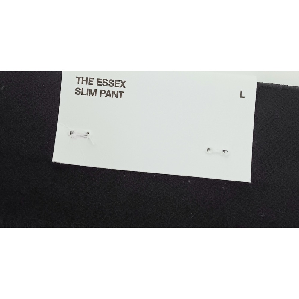 DKNY The Essex Pant Women's Size L Slim Leg Pullon Stretch Waist Ankle Black NEW - Picture 10 of 16
